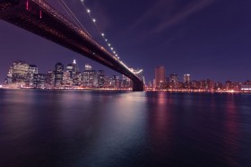 мост ночной вид