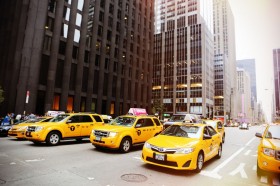 такси, нью-йорк