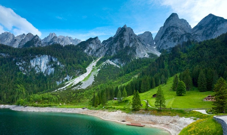 ландшафт горы