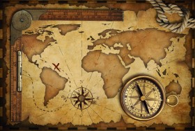 карта и компас