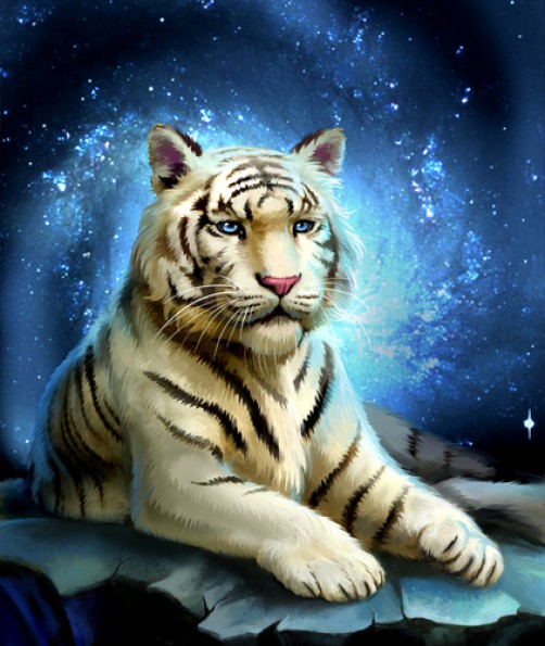 тигр иллюстрация